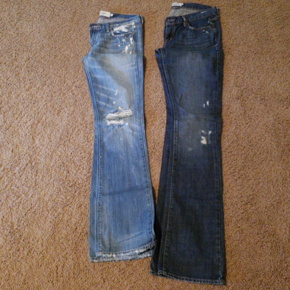 2 pair Jeans Abercrombie